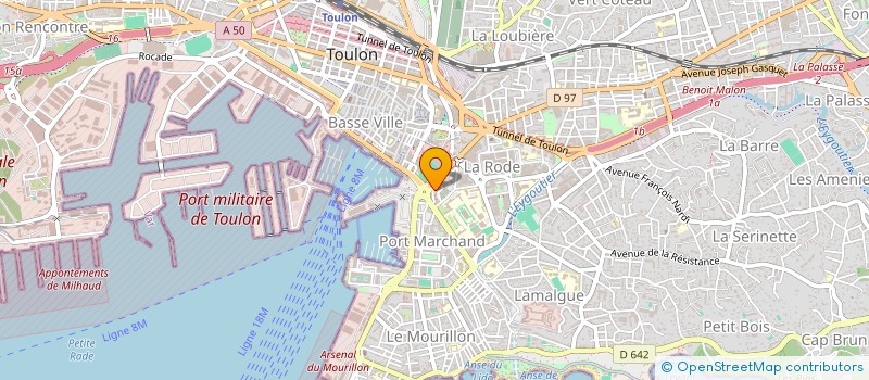 localisation de l'entreprise VTS VAROIS  TOULON