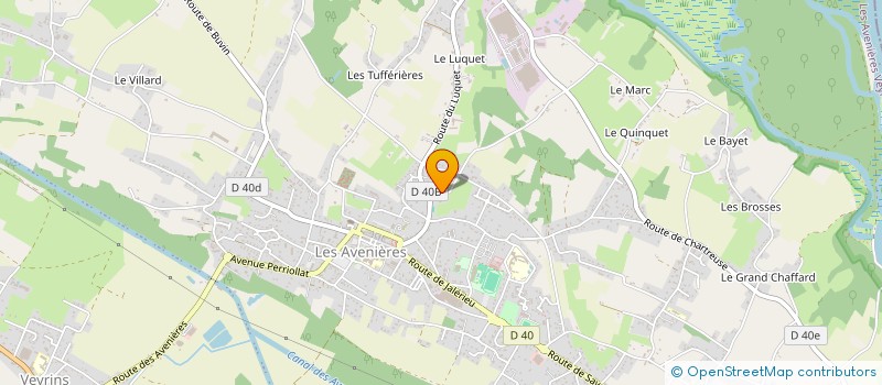 localisation de l'entreprise VTSR  LES AVENIERES VEYRINS-THUELLIN