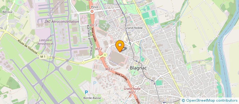 localisation de l'entreprise VTSUR à BLAGNAC