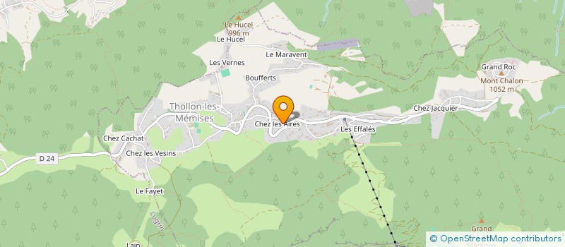 localisation de l'entreprise VTT  THOLLON-LES-MEMISES