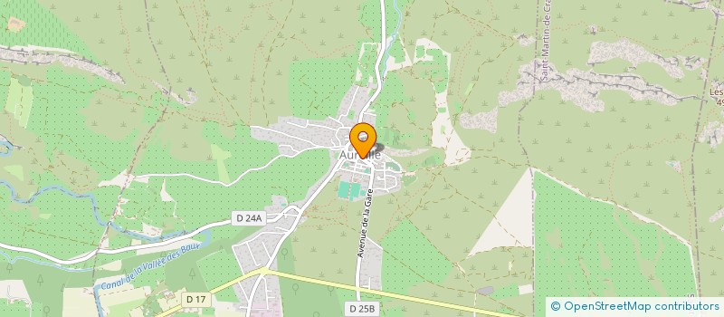 localisation de l'entreprise VTT AUREILLE  AUREILLE