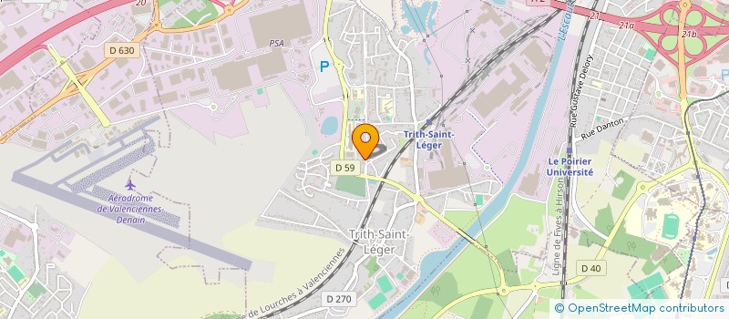 localisation de l'entreprise VTT CLUB DE TRITH  TRITH-SAINT-LEGER