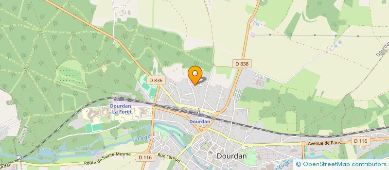 localisation de l'entreprise VTT CLUB DOURDANNAIS à DOURDAN