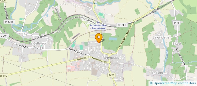 localisation de l'entreprise VTT EN BRIE  FAREMOUTIERS