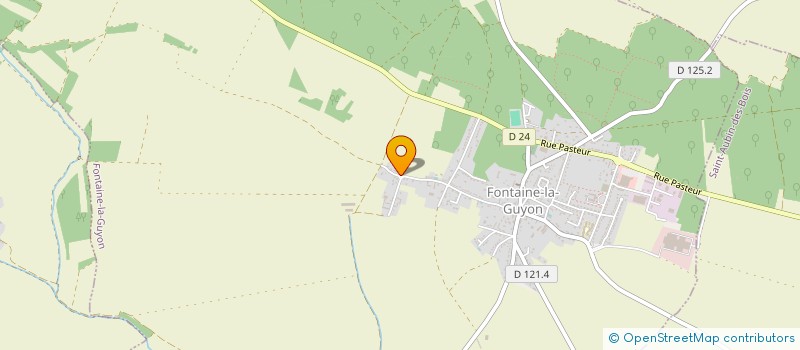 localisation de l'entreprise VTT LOISIR LES BRANCHES DES SENTIERS à FONTAINE-LA-GUYON