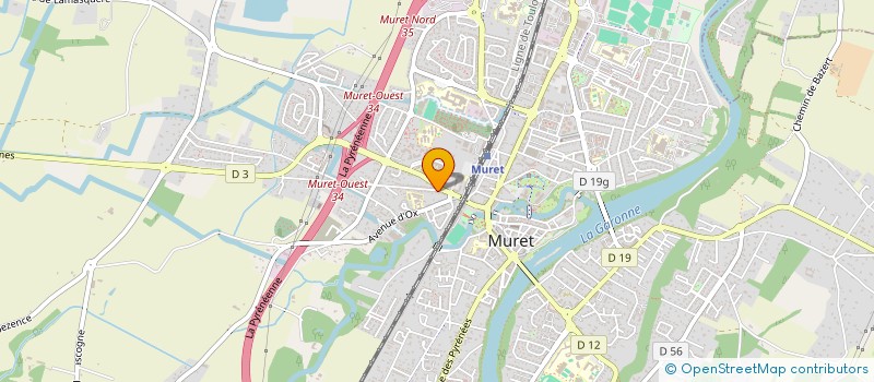 localisation de l'entreprise VTT MURET LES BICLOUS SAUVAGES  MURET