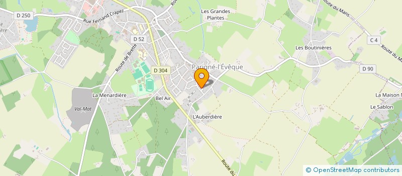 localisation de l'entreprise VTT PARIGNEEN  PARIGNE-L'EVEQUE