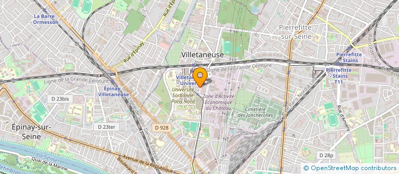 localisation de l'entreprise VTT REPAR à VILLETANEUSE