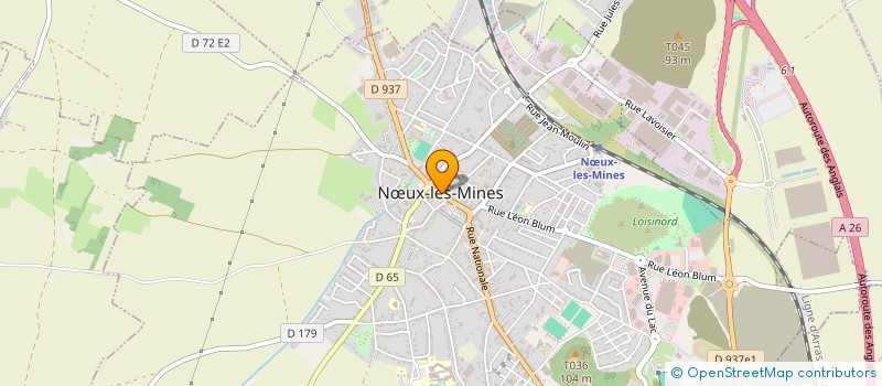 localisation de l'entreprise VTTXCTEAM  NUX-LES-MINES