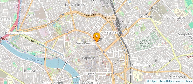 localisation de l'entreprise VU CONCEPT  TOULOUSE