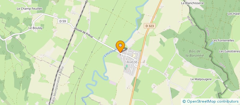 localisation de l'entreprise VU MEDIA  AVEZE