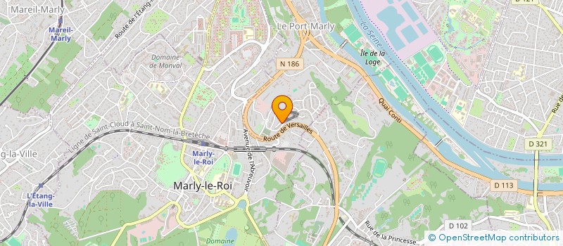 localisation de l'entreprise VU RENOV  LE PORT-MARLY