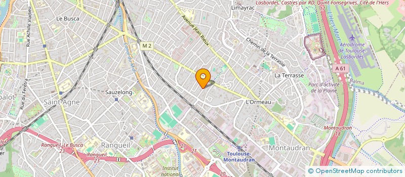 localisation de l'entreprise VU SOUS CET ANGLE à TOULOUSE