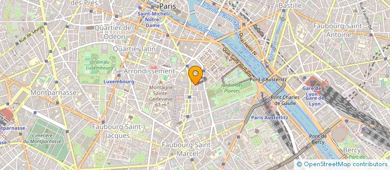 localisation de l'entreprise VU VAN TAM EURL  PARIS