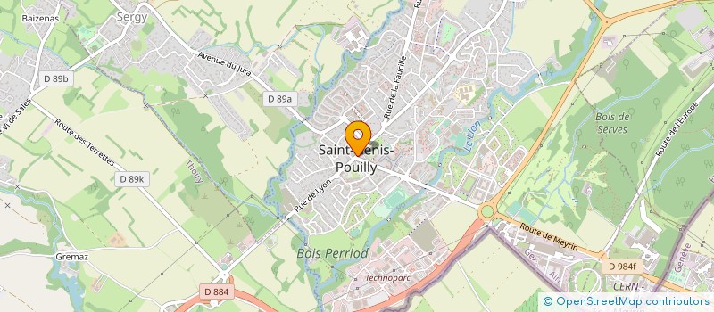 localisation de l'entreprise VUAILLET PERE ET FILS  SAINT-GENIS-POUILLY