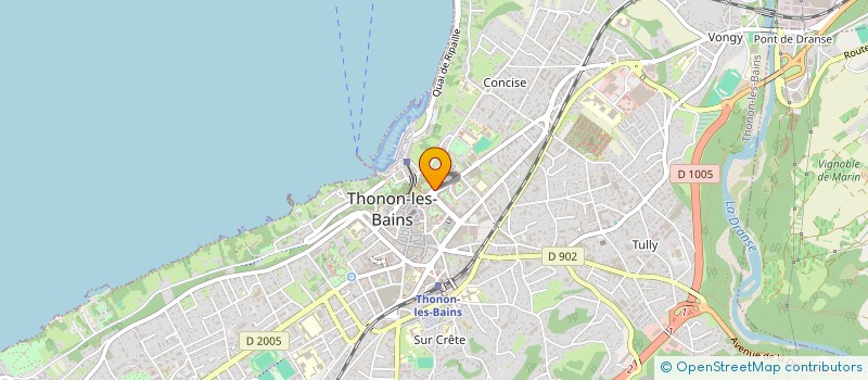 localisation de l'entreprise VUCA MORZINE  THONON-LES-BAINS
