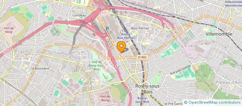 localisation de l'entreprise VUCKO CONCEPT à ROSNY-SOUS-BOIS