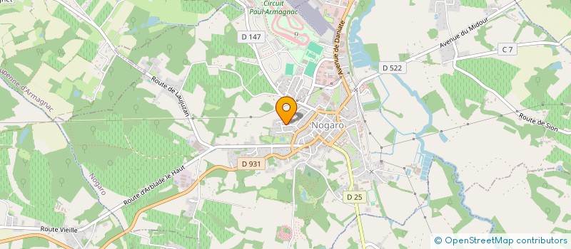 localisation de l'entreprise VUCKO DIVERSITE à NOGARO