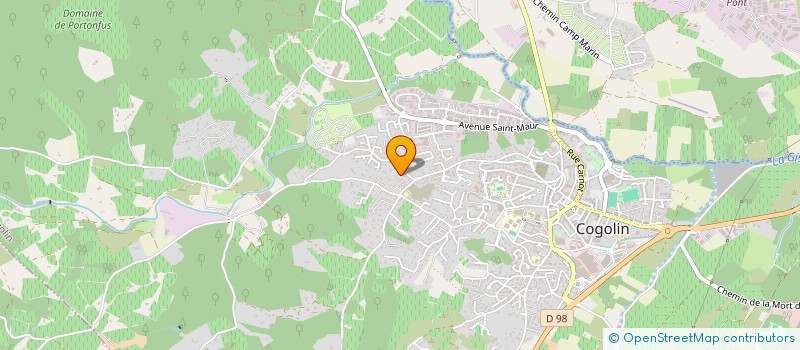 localisation de l'entreprise VUE ARGENTIERE  COGOLIN