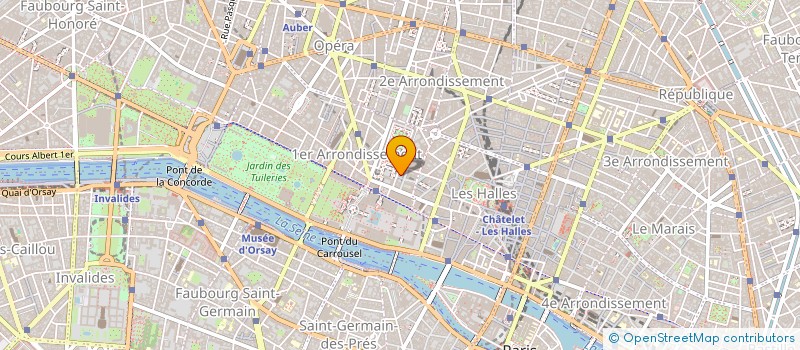 localisation de l'entreprise VUE CAP NEGRE  PARIS