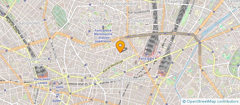 localisation de l'entreprise VUE D'ENSEMBLE  PARIS