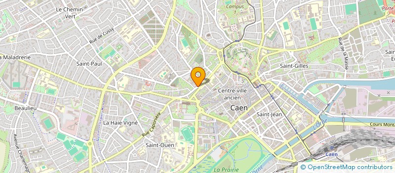 localisation de l'entreprise VUE D'INTERIEUR à CAEN