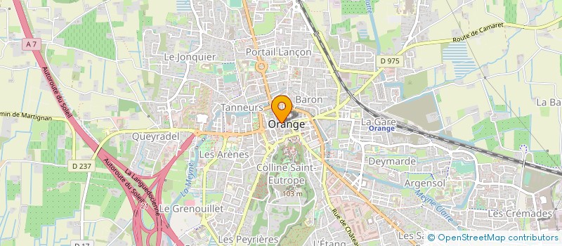 localisation de l'entreprise VUE D'ORANGE  ORANGE