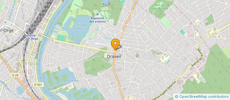 localisation de l'entreprise VUE ET A MESURE à DRAVEIL