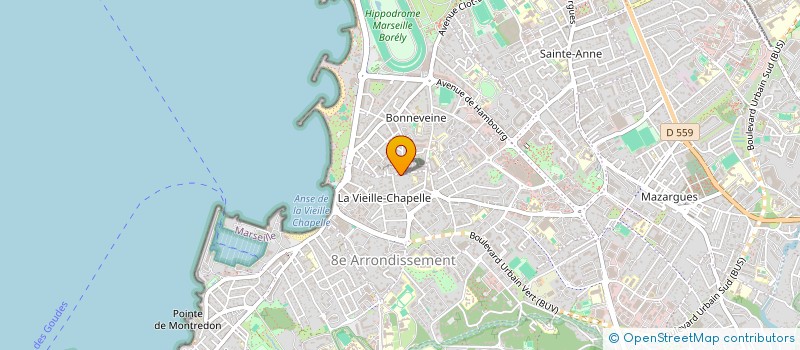 localisation de l'entreprise VUE MER à MARSEILLE