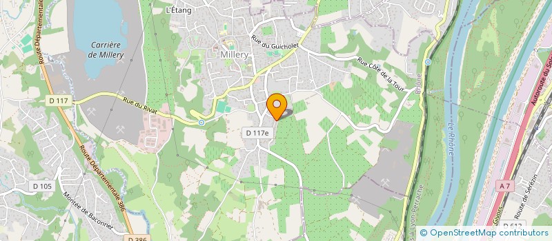 localisation de l'entreprise VUE PAR2  VERNAISON