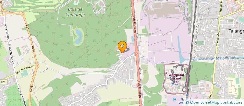 localisation de l'entreprise VUE SUR COUR  MARANGE-SILVANGE