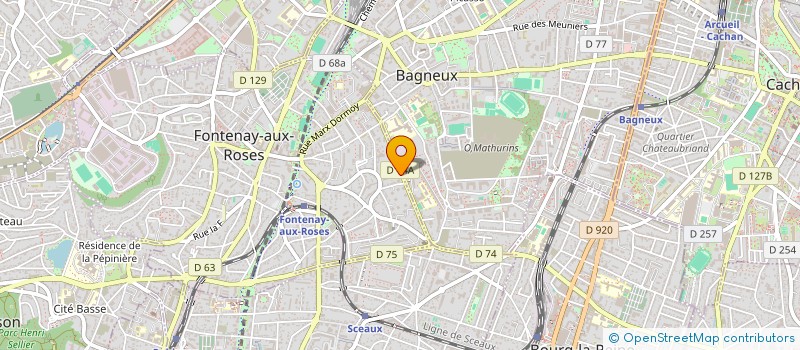 localisation de l'entreprise VUE SUR IMAGES à FONTENAY-AUX-ROSES