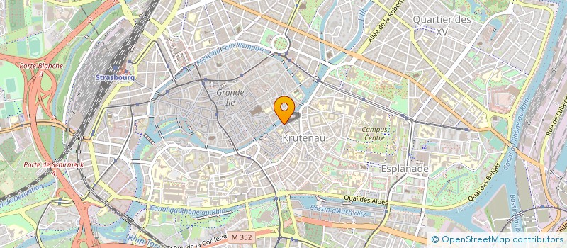 localisation de l'entreprise VUE SUR L'ILL à STRASBOURG