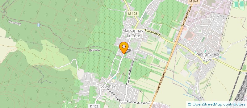 localisation de l'entreprise VUE SUR L'IMMO à MARSANNAY-LA-COTE
