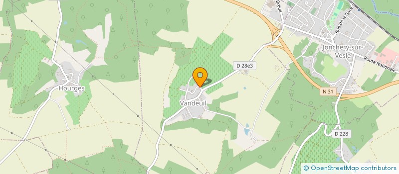 localisation de l'entreprise VUE SUR L'YRET  VANDEUIL