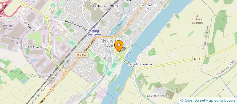localisation de l'entreprise VUE SUR LOIRE  MEUNG-SUR-LOIRE