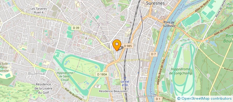 localisation de l'entreprise VUE SUR SEINE à SURESNES