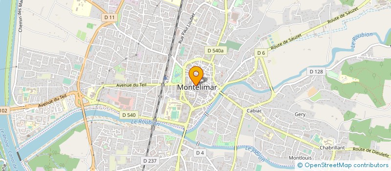 localisation de l'entreprise VUE SUR TERRES à MONTELIMAR