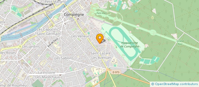 localisation de l'entreprise VUELA  COMPIEGNE