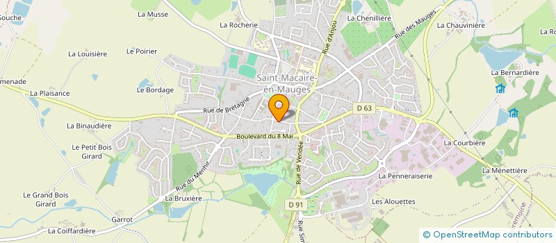 localisation de l'entreprise VUES D'ARTISTES à SEVREMOINE