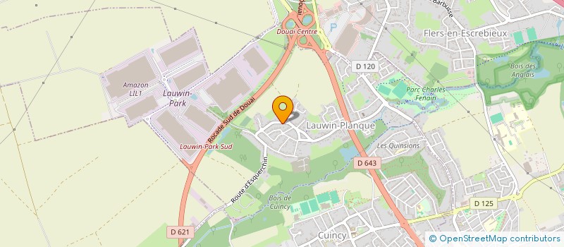 localisation de l'entreprise VUES MER  LAUWIN-PLANQUE