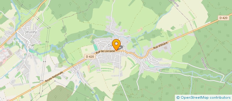 localisation de l'entreprise VUIDEPOT IMMOBILIER SERVICES à DEYVILLERS