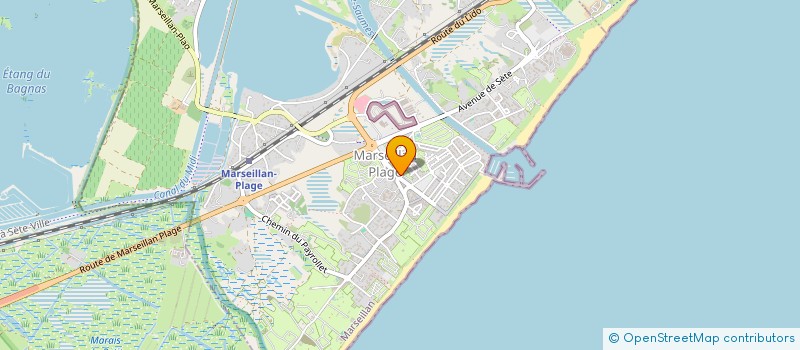 localisation de l'entreprise VUIGLIO - DEVELLE à MARSEILLAN