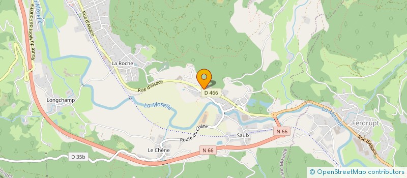 localisation de l'entreprise VUILLEMARD à RUPT-SUR-MOSELLE