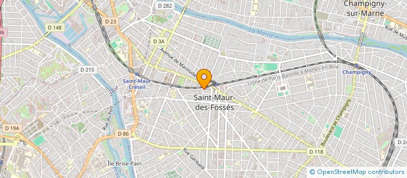 localisation de l'entreprise VUILLERMOZ à SAINT-MAUR-DES-FOSSES