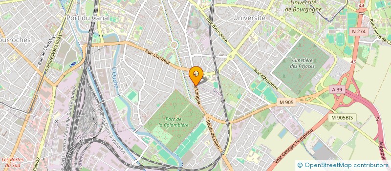 localisation de l'entreprise VUILLERMOZ-ALLAIN INDIVISION à DIJON