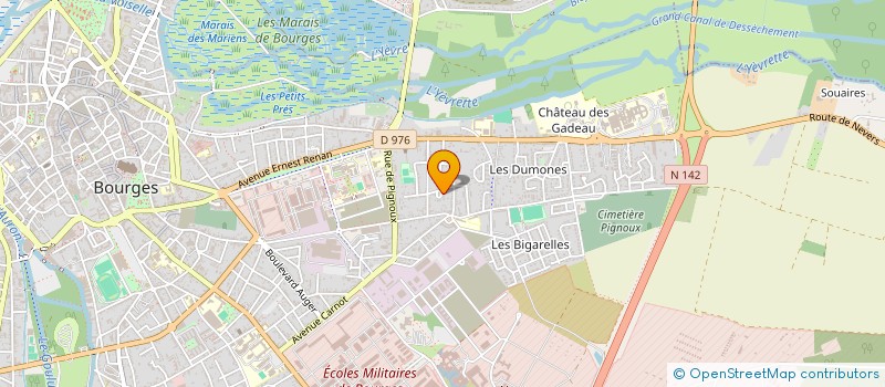 localisation de l'entreprise VUILLERMOZ FORMATION EXPERTISE à BOURGES