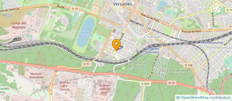 localisation de l'entreprise VUILLOT & COMPAGNIE à VERSAILLES