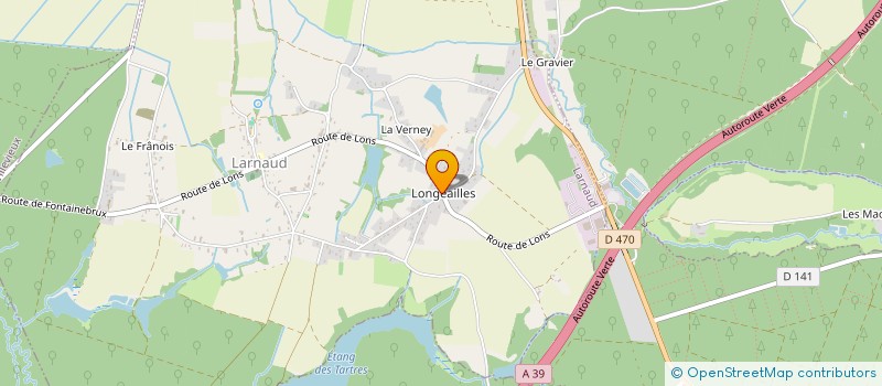 localisation de l'entreprise VUITTON  LARNAUD