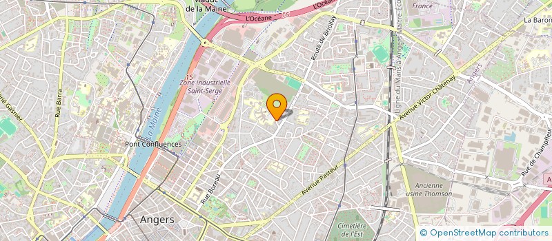 localisation de l'entreprise VUKELIC SAS  ANGERS
